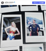 年上の恋人スクーター・ブラウンとコスプレ　※「シドニー・スウィーニー」Instagram