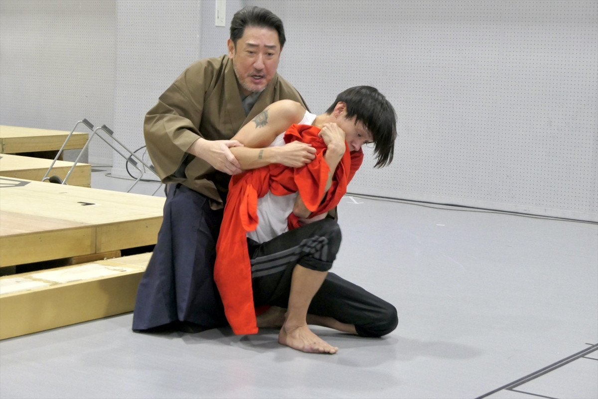 中村芝翫、和装で届ける誰も観たことのない『リア王』に意気込み！／舞台『リア王』稽古場レポート
