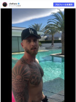 トム・ハンクスの息子チェット・ハンクス　※「チェット・ハンクス」Instagram
