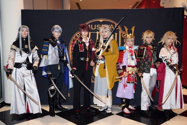 ミュージカル『刀剣乱舞』 ～月夜一縷～初日前会見の様子