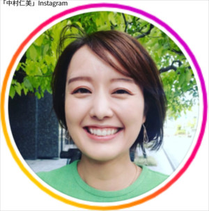 中村仁美、Instagramのアイコン　※「中村仁美」Instagram
