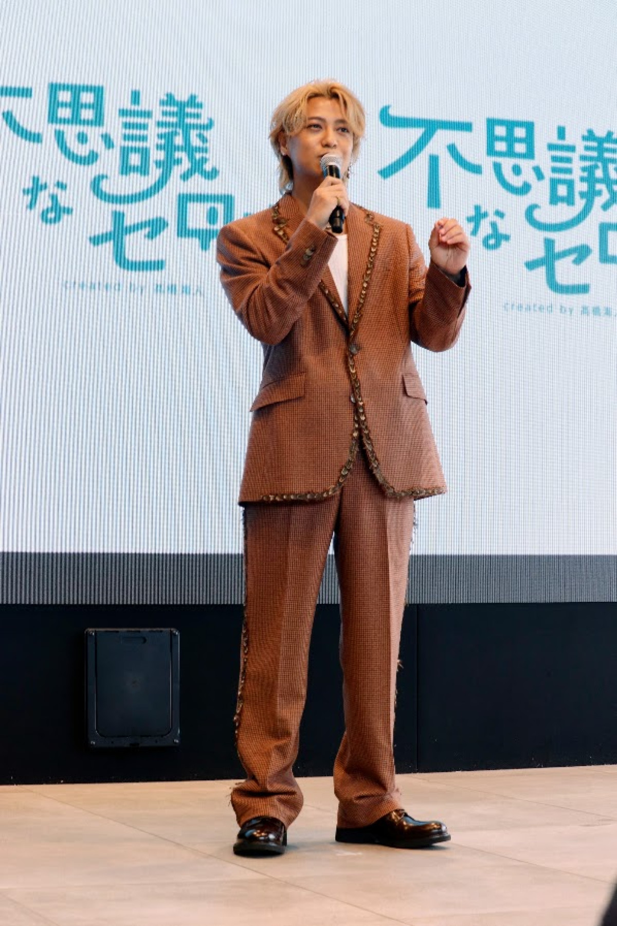 【本イベント以外使用NG】「不思議なセロル展 created by 高橋海人」囲み取材 20260910