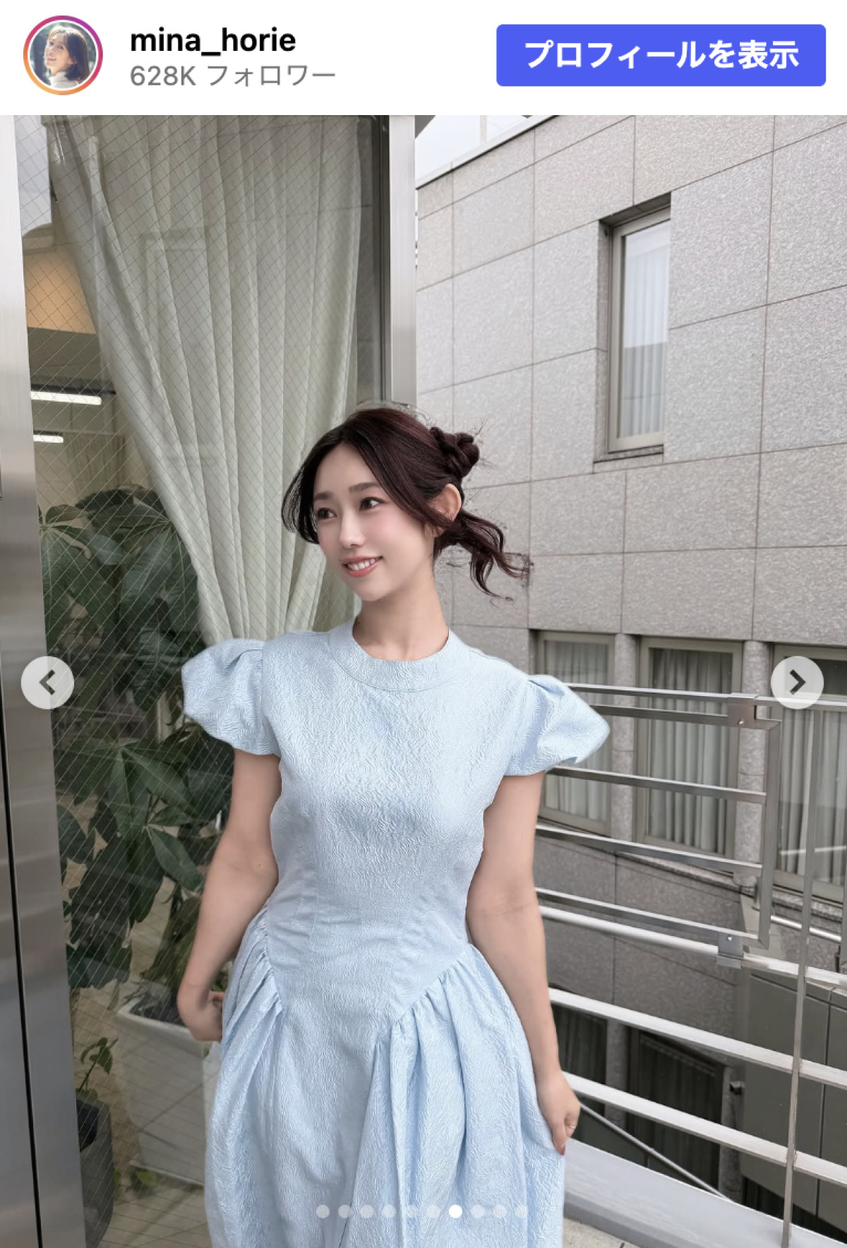 “日本一強い女子アナ”堀江聖夏、フェミニンな衣装も“鍛え抜かれた部位”にドキッ！