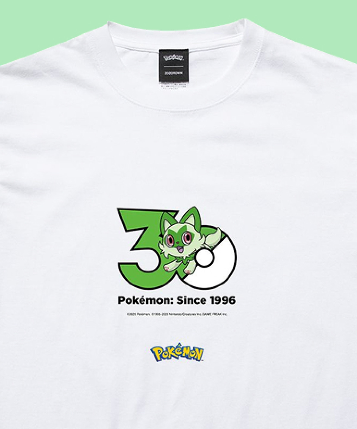 260916_Pokémon 30th Anniversary 1025 T-shirt Collection presented by ZOZOTOWN