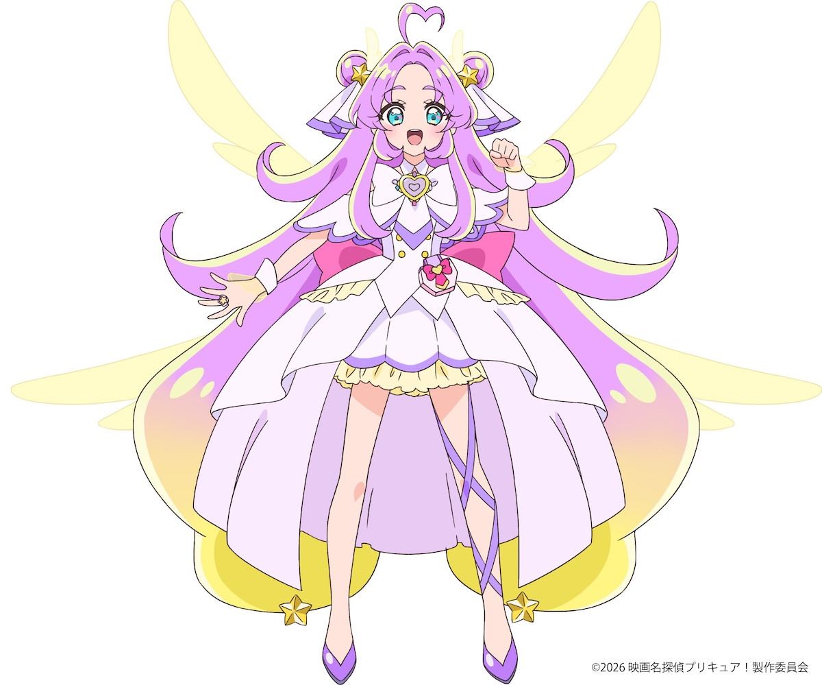 『映画名探偵プリキュア！』黄金の羽根輝くフューチャーフォーム解禁　最新予告＆新スチールも公開