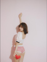 大原優乃、火照りメイクでキュートな魅力が爆発　『大原優乃フォトブック（仮）』より