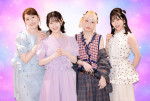 （左から）長谷川育美、千賀光莉、本渡楓、東山奈央