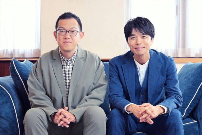 （左から）上田誠、井ノ原快彦