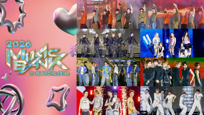 ATEEZ、ENHYPENら出演！　ヨーロッパ最大級のK-POPフェス「2026 MUSIC BANK in BARCELONA」U‐NEXTでライブ配信