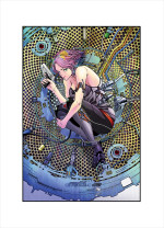 原案：士郎正宗　漫画：東直輝『GLITCH WITCH〈グリッチ ウィッチ〉』ビジュアル