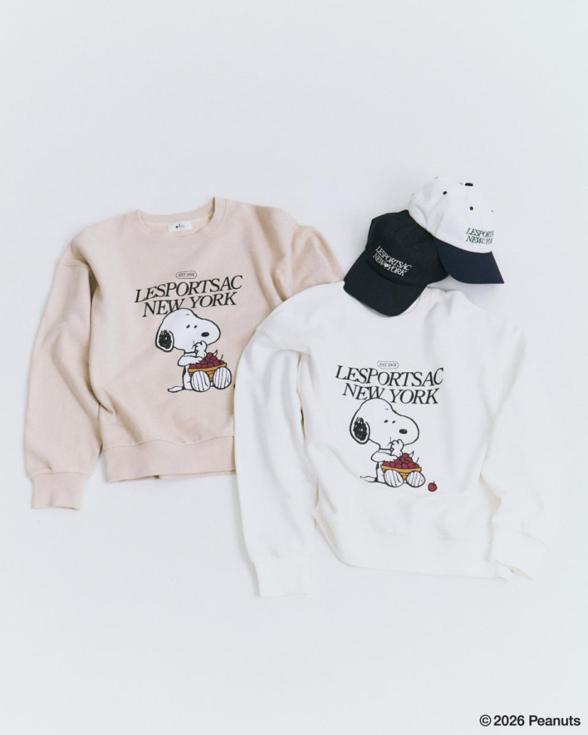 261027「LeSportsac×PEANUTS 2026Winter Collection」