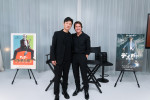 映画『DIGGER／ディガー』アクターズスクールにサプライズ登壇した（左から）李相日監督、トム・クルーズ