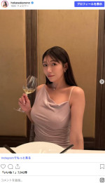 穂川果音、ソロショット　※「穂川果音」Instagram