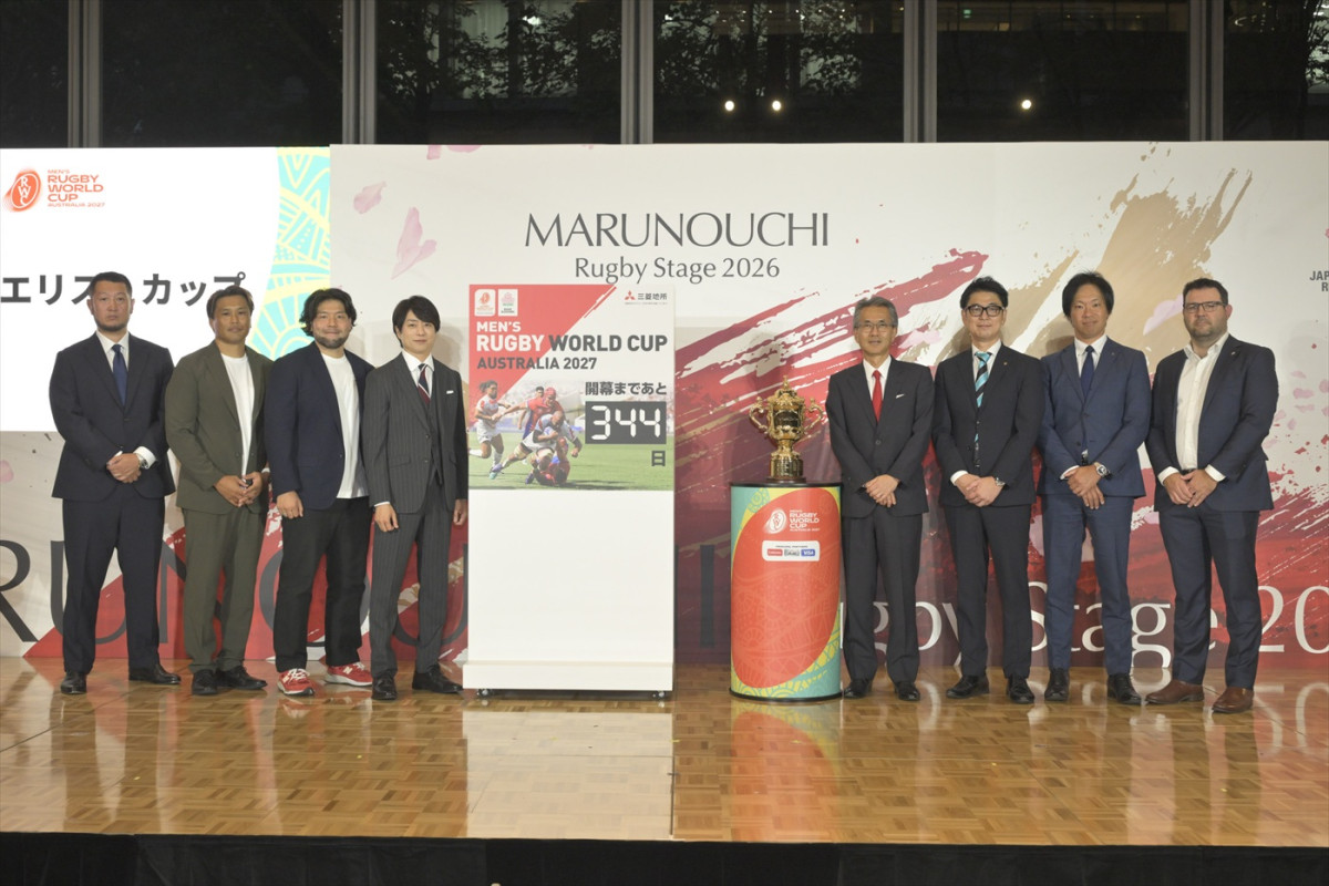 櫻井翔がラグビー日本代表オフィシャルアンバサダーに！　27年のラグビーW杯に向け「力を尽くしていきたい」と意気込み