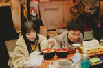 映画『男ともだち』場面写真　「博多長浜らーめん みよし」で撮影されたシーン