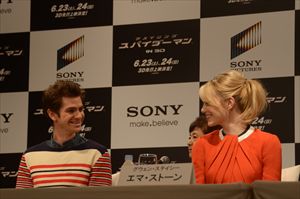 「アメイジング・スパイダーマン」記者会見