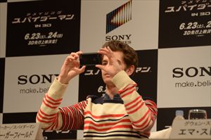 「アメイジング・スパイダーマン」記者会見