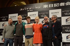 「アメイジング・スパイダーマン」記者会見