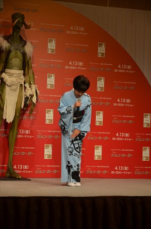 「ジョン・カーター」来日記者会見