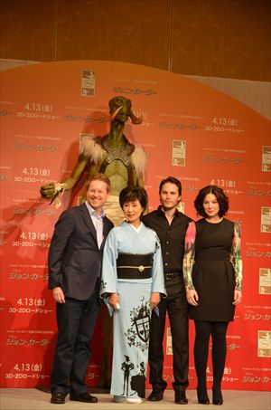 「ジョン・カーター」来日記者会見