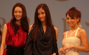 Ara、黒木メイサ、倖田來未、「昴－スバル－」完成披露試写会