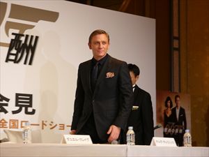 「007／慰めの報酬」来日記者会見