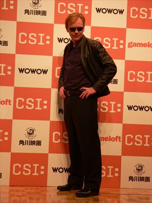 海外ドラマ「CSI：マイアミ」デヴィッド・カルーソー来日会見＆イベント
