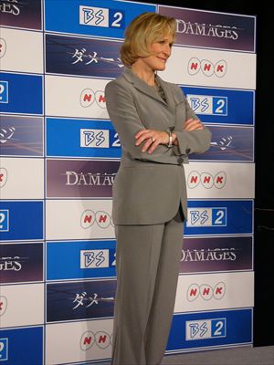 海外ドラマ「ダメージ」グレン・クローズ来日会見