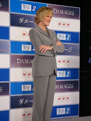 海外ドラマ「ダメージ」グレン・クローズ来日会見