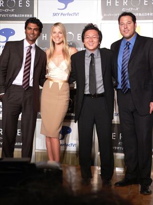 海外ドラマ「HEROES／ヒーローズ」来日会見