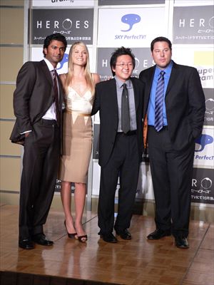 海外ドラマ「HEROES／ヒーローズ」来日会見