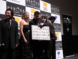 海外ドラマ「HEROES／ヒーローズ」来日舞台挨拶