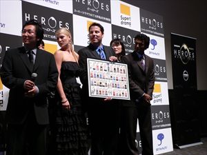 海外ドラマ「HEROES／ヒーローズ」来日舞台挨拶