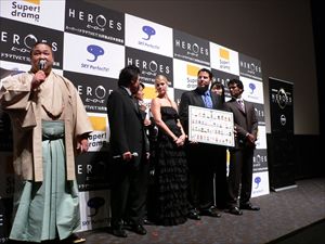 海外ドラマ「HEROES／ヒーローズ」来日舞台挨拶