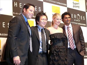 海外ドラマ「HEROES／ヒーローズ」来日舞台挨拶