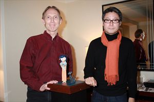 「コララインとボタンの魔女 3D」上杉忠弘（コンセプトアート担当）＆ヘンリー・セリック監督