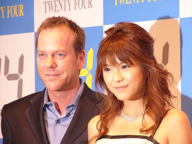 Kiefer Sutherland769_ｷｰﾌｧｰ･ｻｻﾞｰﾗﾝﾄﾞ＆酒井彩名2