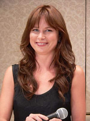 海外ドラマ「24 -TWENTY FOUR-」シーズン6メアリー・リン・ライスカブ来日会見