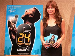 海外ドラマ「24 -TWENTY FOUR-」シーズン6メアリー・リン・ライスカブ来日会見