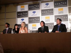 海外ドラマ「HEROES／ヒーローズ」来日会見