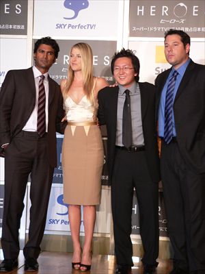 海外ドラマ「HEROES／ヒーローズ」来日会見