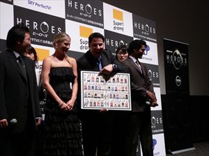 海外ドラマ「HEROES／ヒーローズ」来日舞台挨拶