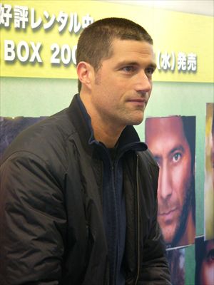 海外ドラマ「LOST」マシュー・フォックス来日イベント