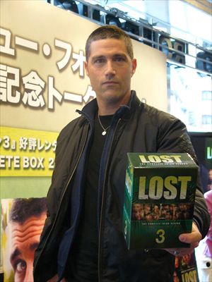 海外ドラマ「LOST」マシュー・フォックス来日イベント