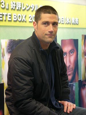 海外ドラマ「LOST」マシュー・フォックス来日イベント