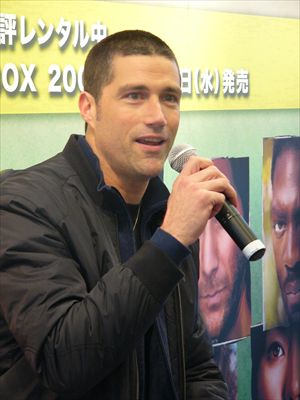 海外ドラマ「LOST」マシュー・フォックス来日イベント