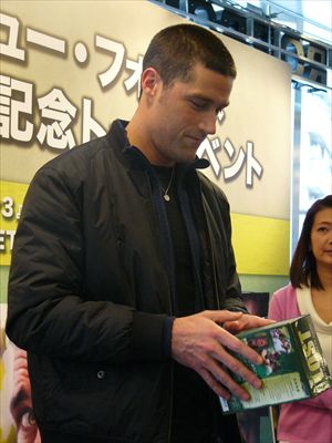 海外ドラマ「LOST」マシュー・フォックス来日イベント