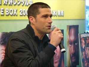海外ドラマ「LOST」マシュー・フォックス来日イベント