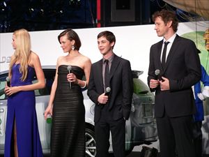 「三銃士／王妃の首飾りとダ・ヴィンチの飛行船」グリーンカーペット（東京国際映画祭2011）