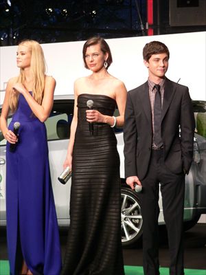 「三銃士／王妃の首飾りとダ・ヴィンチの飛行船」グリーンカーペット（東京国際映画祭2011）